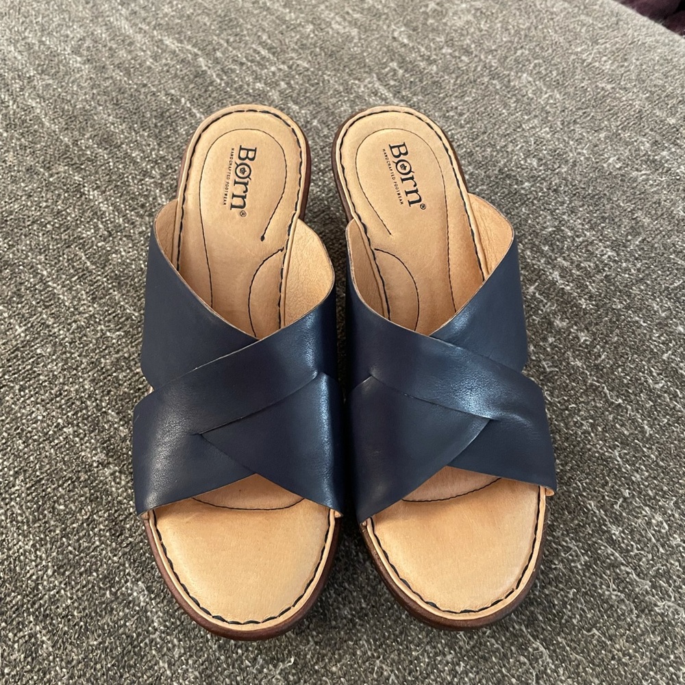 Born Navy Shoes